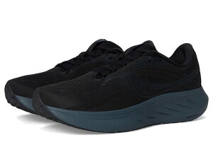 �T�b�J�j�[ �����Y �V���[�Y �X�j�[�J�[ Saucony Ride 18 Black/Shadow �u���b�N