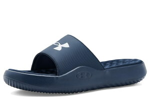 �A���_�[�A�[�}�[ �����Y �V���[�Y �T���_�� Under Armour Ignite Pro 8 Fixed Band Slides Academy/Academy