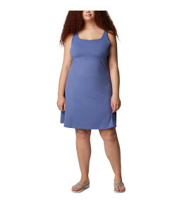 �R�����r�A ���f�B�[�X �g�b�v�X �����s�[�X �v���X�T�C�Y Columbia Plusize Freezer III Dress Bluebell