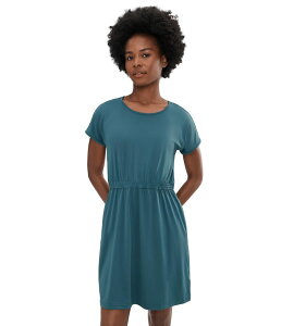 �R�����r�A ���f�B�[�X �g�b�v�X �����s�[�X Columbia Chill River Short Sleeve Dress Everblue
