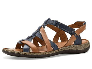 �X�v�����O�X�e�b�v ���f�B�[�X �V���[�Y �T���_�� Spring Step Nyxelle Navy Multi �l�C�r�[