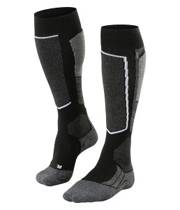 �t�@���P �����Y �A���_�[�E�F�A �C�� Falke SK2 Cashmere Intermediate Knee High Skiing Socks 1-Pair Black Mix �u���b�N