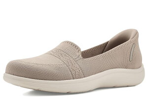 �X�P�b�`���[�Y ���f�B�[�X �V���[�Y �X���b�|���E���[�t�@�[ Skechers Hands Free Slip-Ins On-The-Go Flex Radiant - Sloane Taupe �g�[�v