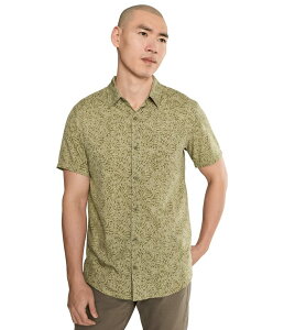 ���C�������r���Y �����Y �g�b�v�X �V���c Royal Robbins Amp Lite II Short Sleeve Olive Frond Pri �I���[�u