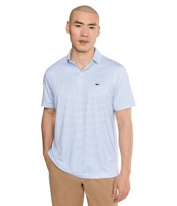 ���@�C�����[�h���@�C���Y �����Y �g�b�v�X �V���c �v�����g Vineyard Vines Printed Sankaty Polo Micro Barracuda