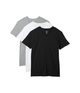 �c�[�C�O�W�X�g �����Y �g�b�v�X �V���c V�l�b�N �W���[�W�[ 2(x)ist 3-Pack ESSENTIAL Jersey V-Neck T-Shirt White/Black/Hea �z���C�g