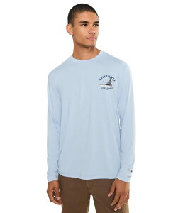�N�C�b�N�V���o�[ �����Y �g�b�v�X �V���c Quik silver Offshore Angler Long Sleeve Surf Tee Skyway