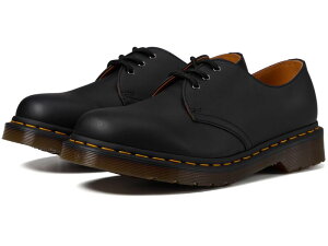 �h�N�^�[�}�[�`�� �����Y �V���[�Y �I�b�N�X�t�H�[�h Dr. Martens 1461 3-Eye Gibson Black Nappa Lea �u���b�N