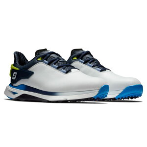 �t�b�g�W���C �����Y �V���[�Y �X�j�[�J�[ Footjoy Pro/SLX Golf Shoes- Previouseason White/Navy/Lime �z���C�g