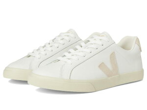 ���F�W�� ���f�B�[�X �V���[�Y �X�j�[�J�[ ���S Veja Esplar Logo Extra White/Sab �z���C�g