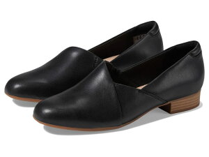 �N���[�N�X ���f�B�[�X �V���[�Y �X���b�|���E���[�t�@�[ Clarks Juliet Palm Black Leather �u���b�N