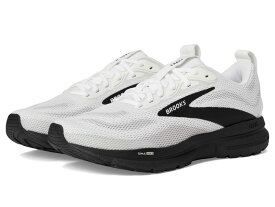 ブルックス メンズ シューズ スニーカー Brooks Trace 4 Bright White/Oy ホワイト