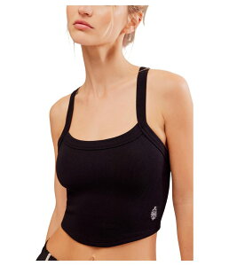 �t���[�s�[�v�� ���f�B�[�X �g�b�v�X �V���c Fp Movement All Clear Cami Solid Black �u���b�N