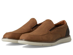 �m���u�b�V�� �����Y �V���[�Y �X���b�|���E���[�t�@�[ Nunn Bush Chase Moccasin Toe Slip-On Lightweight Contemporary Loafer Cognac Multi �}���`�J���[