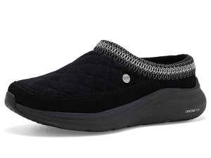 �X�P�b�`���[�Y ���f�B�[�X �V���[�Y �T���_�� �u�[�c Skechers Contour Foam Boot - Cozy Cascade Black/Black �u���b�N