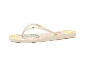���L�V�[ ���f�B�[�X �V���[�Y �T���_�� �v�����g Roxy Bermuda Print II Rubber Green �O���[��