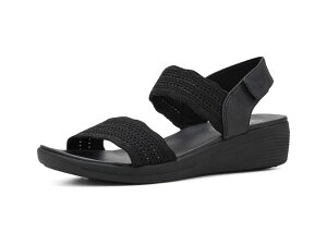 �X�P�b�`���[�Y ���f�B�[�X �V���[�Y �q�[�� Skechers Arya - Favorite Finds Black/Black �u���b�N