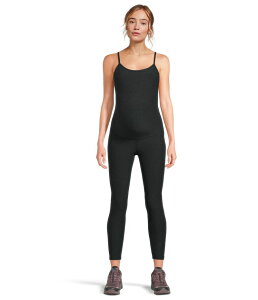 �r�����h���K ���f�B�[�X �g�b�v�X �W�����v�X�[�c �}�^�j�e�B Beyond Yoga Spacedye Uplevel Maternity Jumpsuit Darkest Night