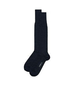 �t�@���P �����Y �A���_�[�E�F�A �C�� �V���N Falke No. 6 Finest Merino & Silknee Dark Navy �l�C�r�[