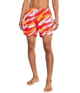 �`���r�[�Y �����Y ���� �n�[�t�p���c�E�V���[�c Chubbies The Color Blitz Chiefs 5.5 (Classic Lined Swim Trunks) Bright Red ���b�h