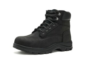 �E�����@���� �����Y �V���[�Y �u�[�c�E���C���u�[�c T�V���c Wolverine Carlsbad Steel Toe 6 Black �u���b�N