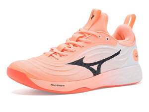�~�Y�m �����Y �V���[�Y �X�j�[�J�[ Mizuno Wave Luminous Elite Flamingo Coral/ �R�[����