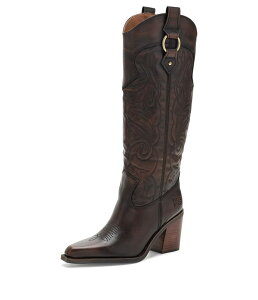 �t���C ���f�B�[�X �V���[�Y �u�[�c�E���C���u�[�c �g�[�� Frye And Co. Ashlyn Tall Deco Stitch Espresso