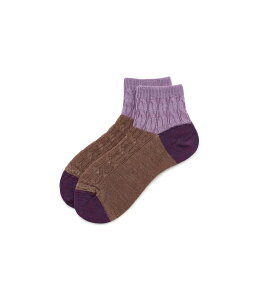 �X�}�[�g�E�[�� ���f�B�[�X �A���_�[�E�F�A �C�� �A���N�� �u�[�c Smartwool Everyday Cable Ankle Boot Socks Mocha ���J