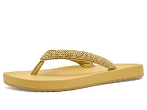 �I�[���o�[�Y ���f�B�[�X �V���[�Y �T���_�� Allbirds Flip-Flops Mid Yellow �C�G���[