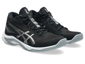 �A�V�b�N�X ���f�B�[�X �V���[�Y �X�j�[�J�[ Asics Netburner Ballistic FF MT 4 Black/White �z���C�g