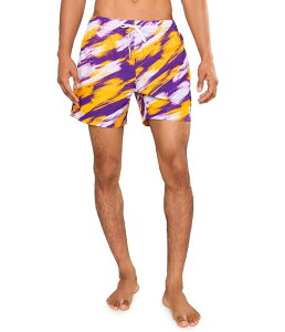 �`���r�[�Y �����Y ���� �n�[�t�p���c�E�V���[�c Chubbies The Color Blitz Vikings 5.5 (Classic Lined Swim Trunks) Bright Purple �p�[�v��