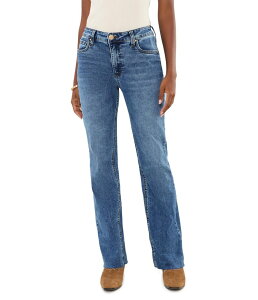 �J�b�g�t�����U�N���X ���f�B�[�X �{�g���X �f�j���p���c Kut From The Kloth Kelly High-Rise Kick Flare In Heroic