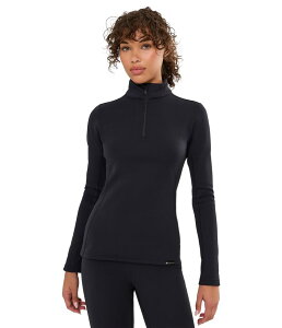 �I�o�}�C���[ ���f�B�[�X �g�b�v�X �V���c Obermeyer Ultra Gear Zip Top Black �u���b�N