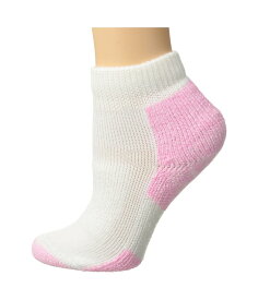 ソーロス レディース 靴下 アンダーウェア Distance Walking Mini Crew Single Pair White/Pink