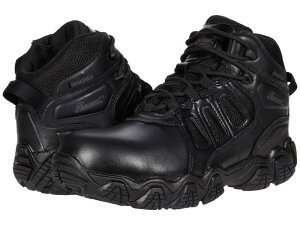 \Obh Y V[Y u[cECu[c Thorogood Crosstrex Side Zip Mid Waterproof Comp Toe Polished Black ubN