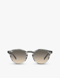【送料無料】 オリバーピープルズ レディース サングラス・アイウェア アクセサリー OV5459SU Romare round-frame acetate sunglasses GREY