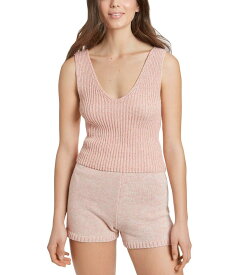 ジューシークチュール レディース ニット・セーター アウター Cropped Cami Sweater Rose Marbled Combo