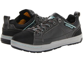 キャタピラー レディース スニーカー シューズ Brode ST Dark Grey/Mint Smooth Pigmented Leather