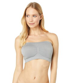 【送料無料】 ユーミー レディース ブラジャー アンダーウェア Nylon Seamless Bandeau Bra w/ Removable Pads Shark Skin