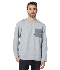 【送料無料】 テッドベーカー メンズ パーカー・スウェット アウター Birchin Sweatshirt with Pocket Grey Marl