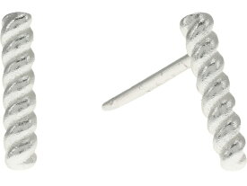 【送料無料】 アルジェントヴィーヴォ レディース ピアス・イヤリング アクセサリー Twist Bar Post Earrings Silver