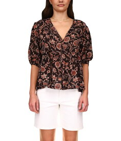 【送料無料】 サンクチュアリー レディース シャツ ブラウス トップス Bloom Georgette Blouse Dusk Floral