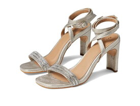 【送料無料】 カーナス レディース ヒール シューズ Shania Diamond Heel with Ankle Strap Pewter