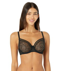 【送料無料】 シモーヌペレール レディース ブラジャー アンダーウェア Comete Molded Full Cup Bra Black