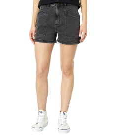 【送料無料】 バンズ レディース ハーフパンツ・ショーツ ボトムス Jessie Denim Shorts Washed Black