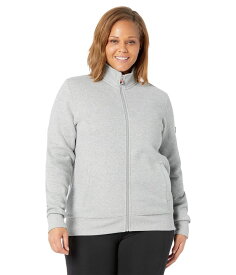 【送料無料】 フィラ レディース コート アウター Match Fleece Full Zip Jacket Grey Heather