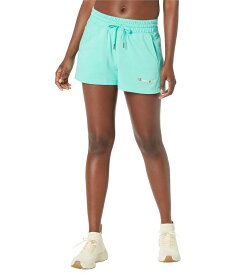【送料無料】 チャンピオン レディース ハーフパンツ・ショーツ ボトムス Summer Sweats Campus Shorts - 2.5" Portal Teal