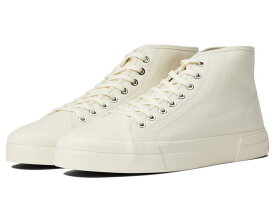 【送料無料】 ヴァガボンド メンズ スニーカー シューズ Teddie Canvas High Top Sneakers Cream White