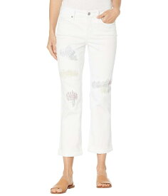 【送料無料】 エヌワイディージェイ レディース デニムパンツ ジーンズ ボトムス Marilyn Straight Ankle Jeans in Optic White Optic White