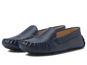 R[n[ fB[X V[Y Xb|E[t@[ Cole Haan Evelyn Driver Navy Blazer Leather lCr[